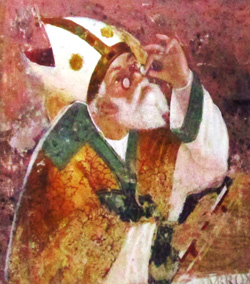 Сан-Микеле-аль-Поццо-Бьянко, Бергамо. Святой Амвросий