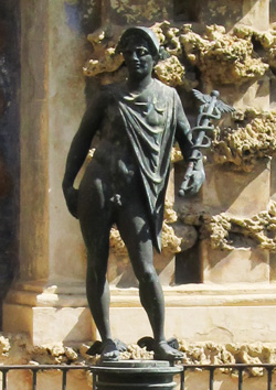 Фонтан Меркурия. Алькасар, Севилья