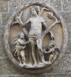 Святой Себастьян. Церковь св. Себастьяна, Зальцбург