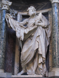 Пьер Ле Гро Младший. Апостол Варфоломей. Латеранская базилика