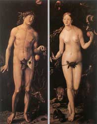Ганс Бальдунг. Адам и Ева. 1524