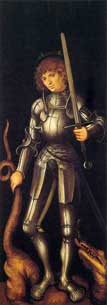 Лукас Кранах Старший. Св. Георгий. Ок. 1514