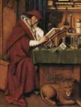 Ян ван Эйк. Иероним Стридонский. 1442